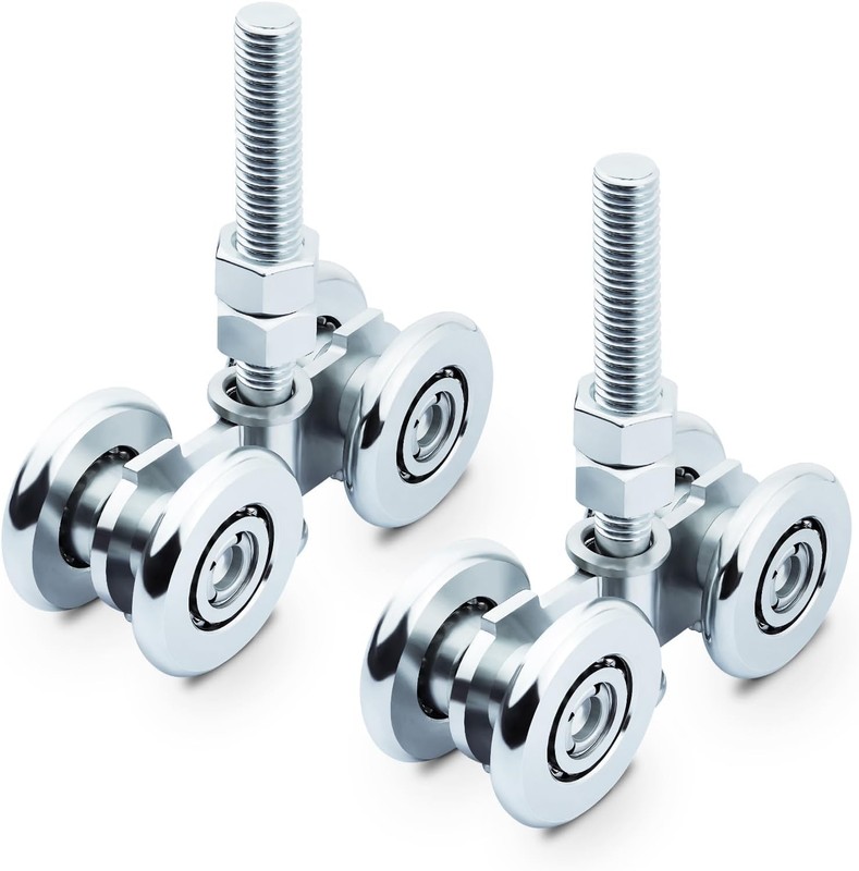 2 Pieces Track Roller Wheels Accessory Parts of The Beam Trolley System, Slid…