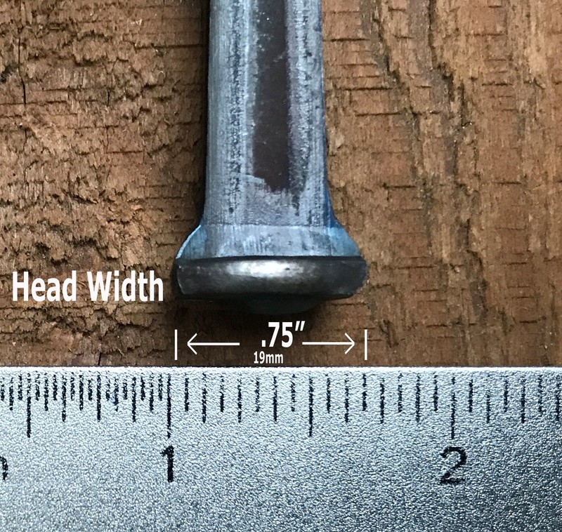 5 PCS 8 Inch Steel Square Common Rose Head STANDARD80d Nails Fasteners gallery