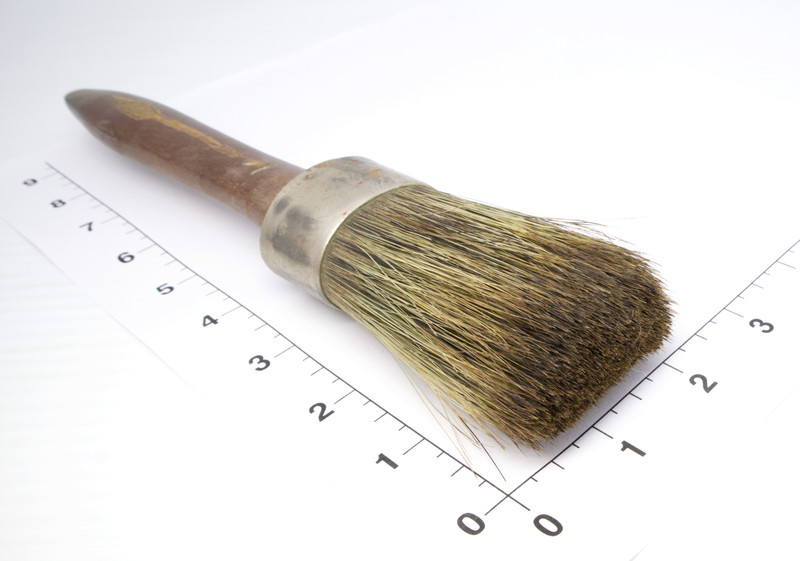 Vintage Osborn Walnut Line Paint Brush 2/0 – #441 “Pure Undyed Bristles” USA