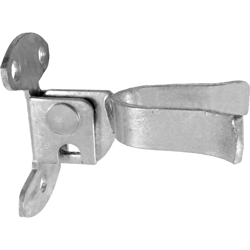 Wall Mount (Flat Back) Fork Gate Latch – Use for 1-7/8inches (2Gate Frames, E…