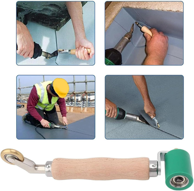 Seam Roller,House Paint Rollers, Smoothing Seam Roller Tool for PVC/TPO/EPDM Woo gallery