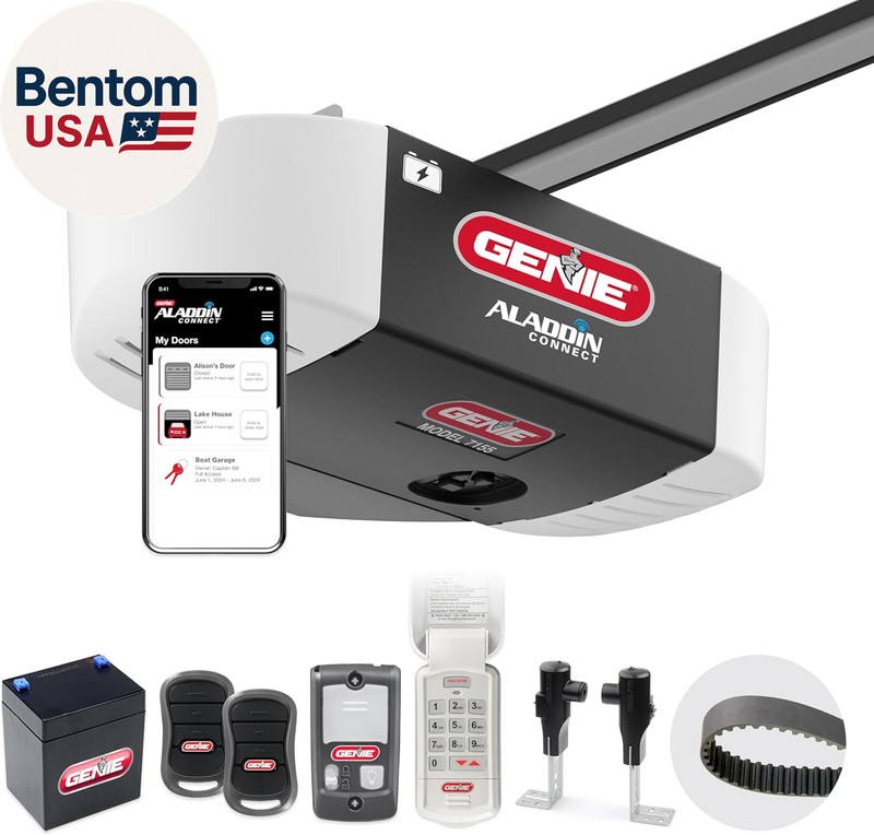7155-TKV Stealthdrive Connect Smart Garage Door Opener Works with Alexa, 7155-TK