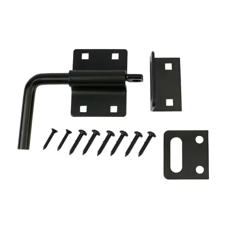 5 In. Black Heavy Duty Gate Slide Bolt Latch Free Shipping NEW