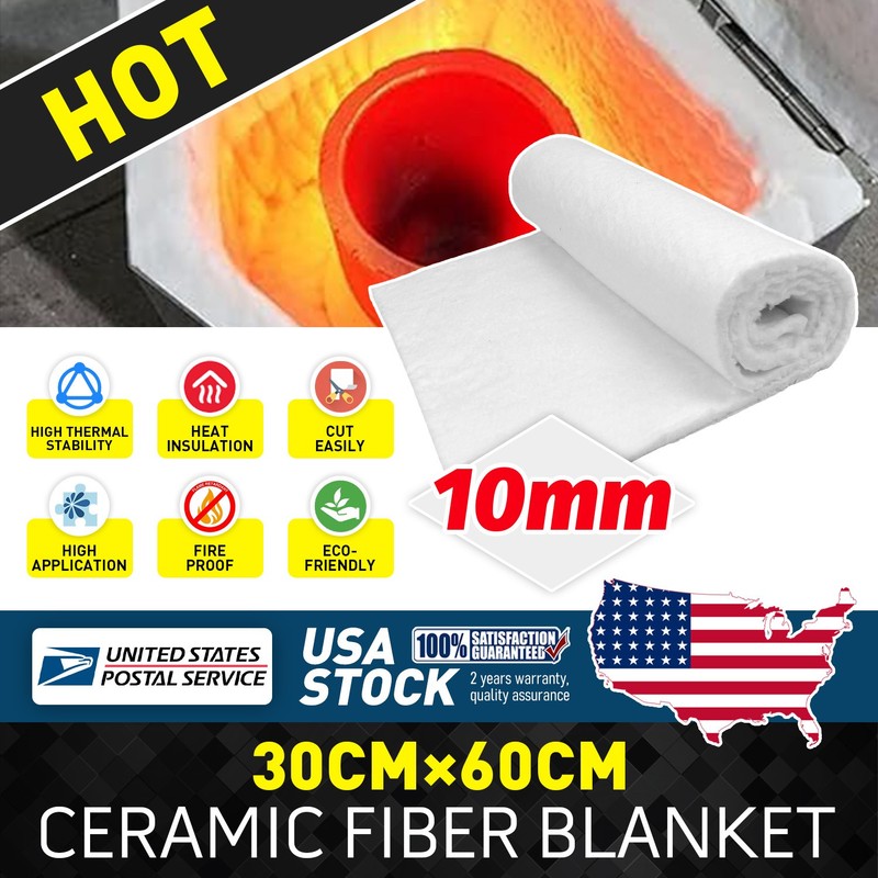 New Fireproof Ceramic Fiber Insulation Blanket Heat-resistant Insulation Blanket
