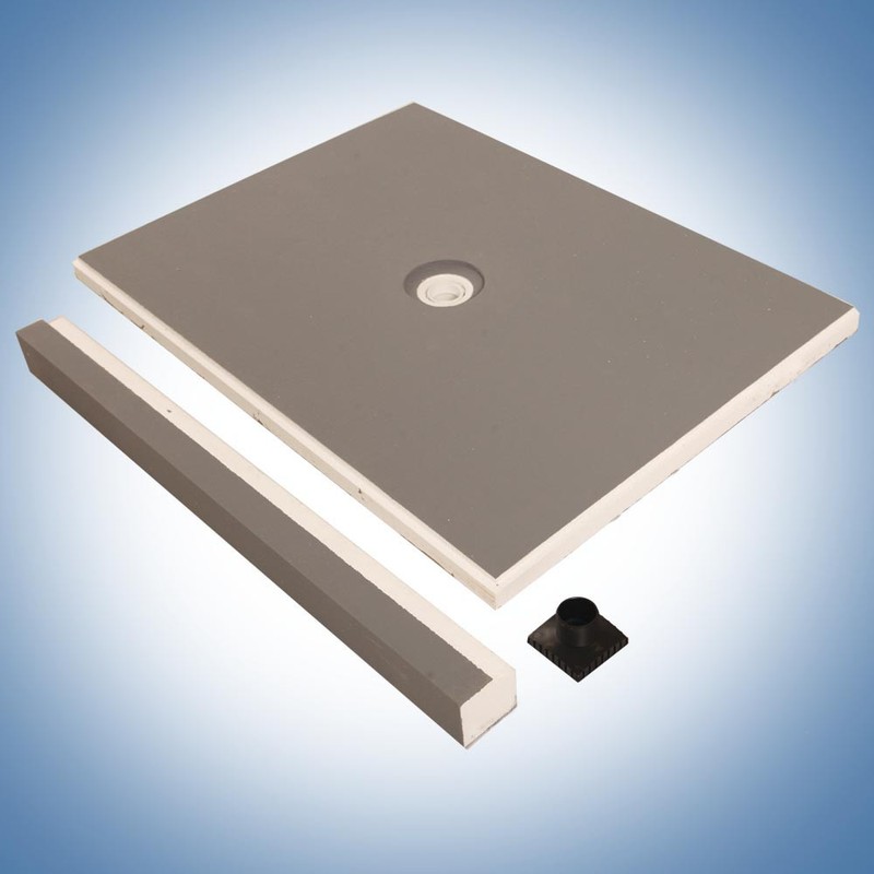 PreFormed ProPan Ready to Tile Shower Pan 36 x 48 PVC Drain Made in USA gallery