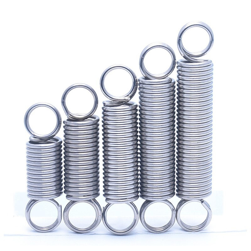 Extension Spring 0.6 mm Wire Stainless Steel Tension Spring 15mm - 300mm Length gallery