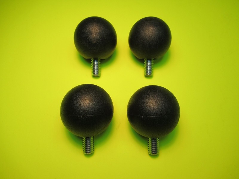 4 EACH ROUND KNOB 1-5/8″ DIAMETER 3/8-16 X 9/16″ THREADS TIME SHAVER H5