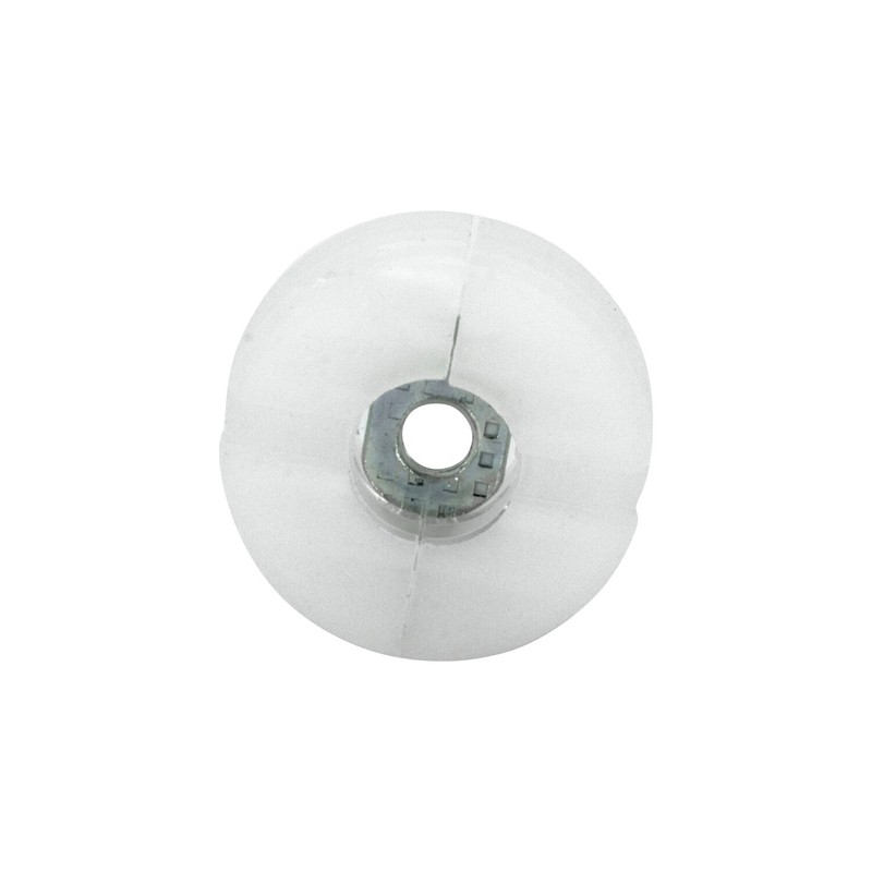 50 Pack Rok Hardware 20mm Diameter Plastic 4 Sided Drawer Front Adjuster 3/16" gallery