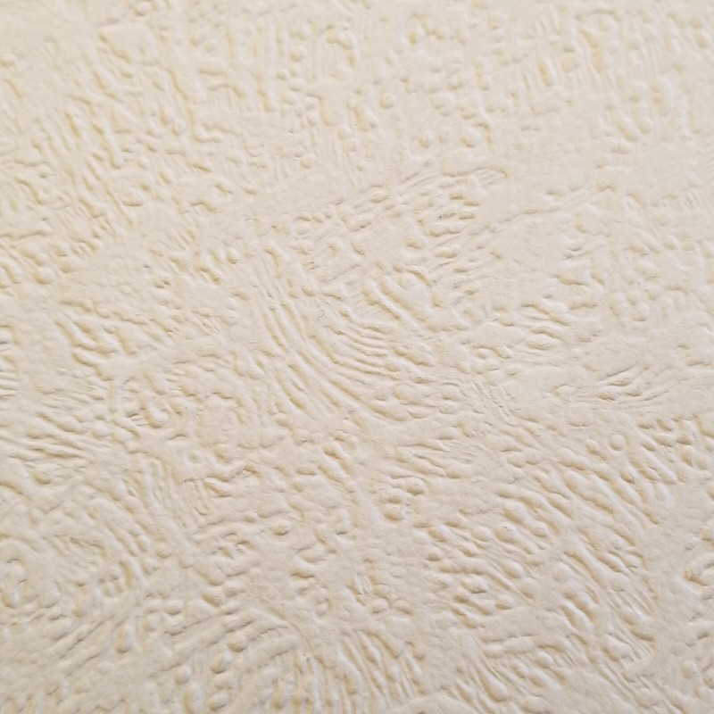 Vintage Wallpaper Sample Sheet Neutral Color Textured Craft Supply Dollhouse