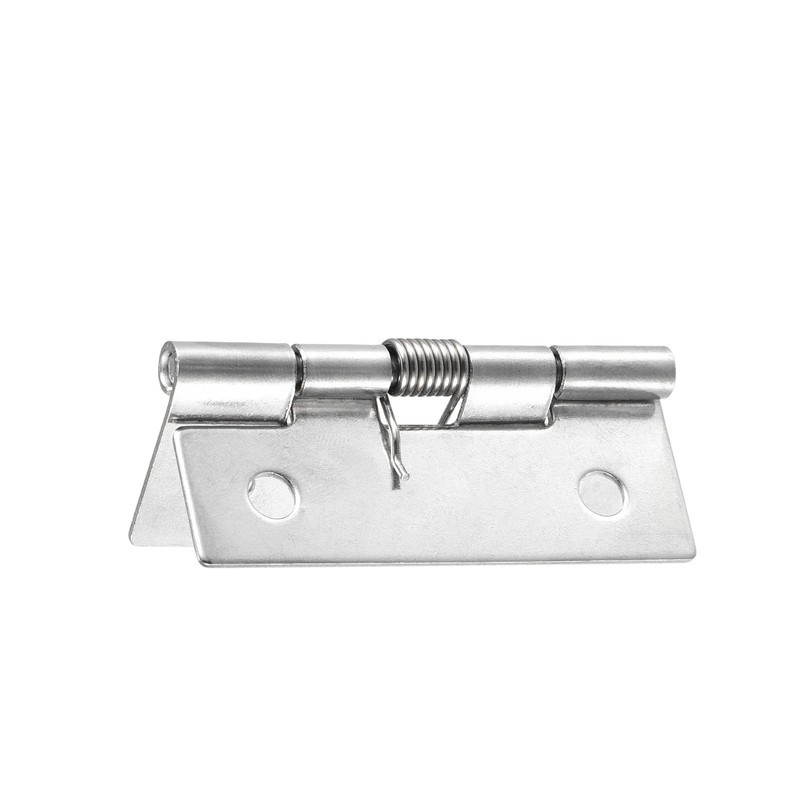 4Pcs Spring Loaded Hinges 2″ 304 Stainless Steel Self Closing Hinge