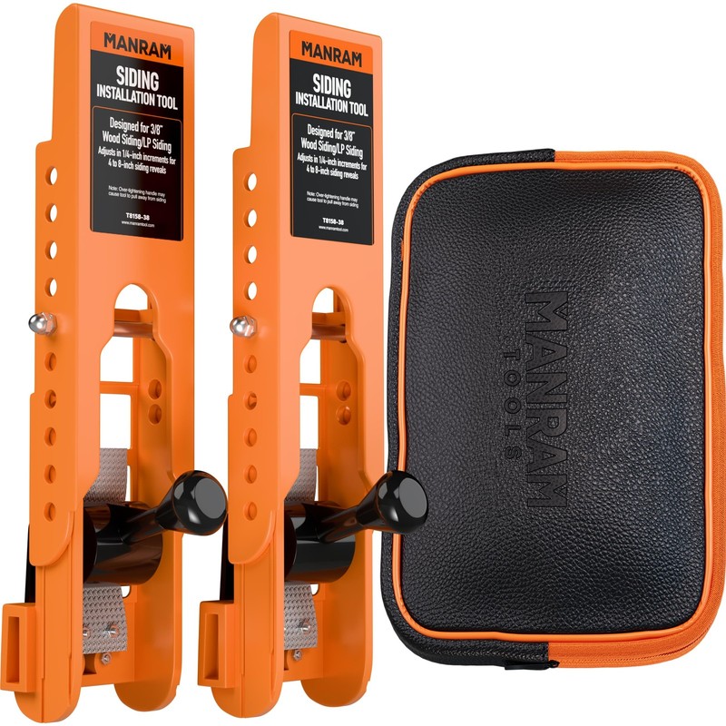 Siding Installation Tools with Storage Pouch, Mounting Kit for 3/8Inch Fiber …