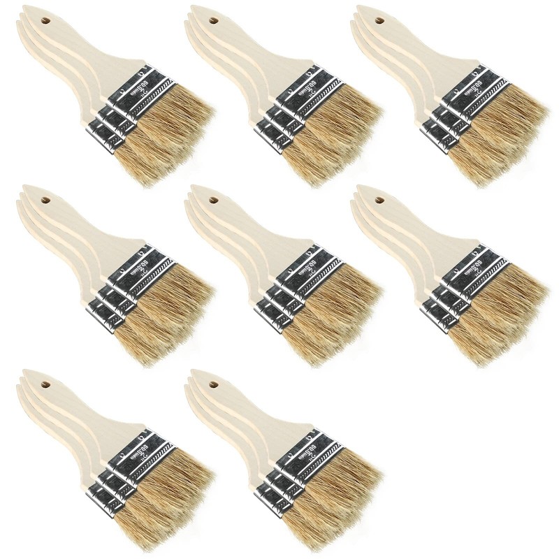 12 | 24 | 36 Pack 2” & 3 Inch Chip Brushes Home DIY Painting Projects Bulk DEAL