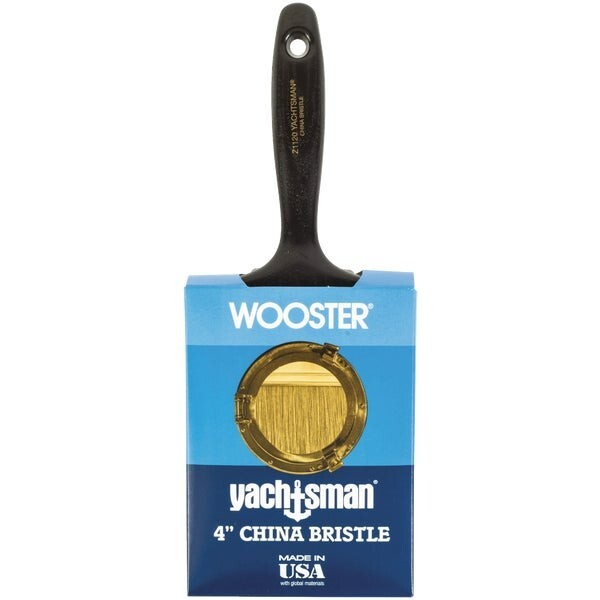 6-Wooster Yachtsman Varnish 4 In. Flat Paint Brush Model: Z1120-4
