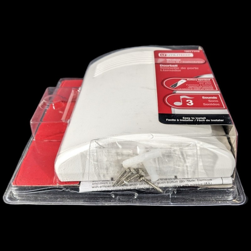 Utilitech 0077315 Wireless Doorbell Kit Battery Operated (No doorbell) gallery