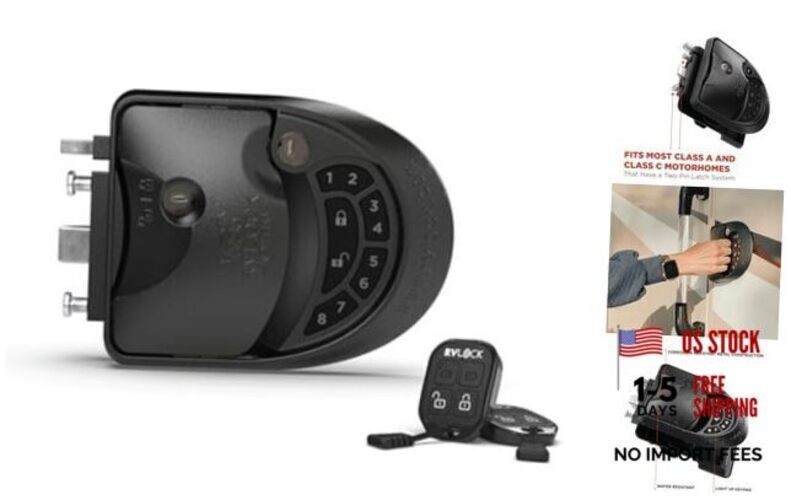 Class C Charter Keyless Entry Keypad and Handle with Fob – All Metal Standard