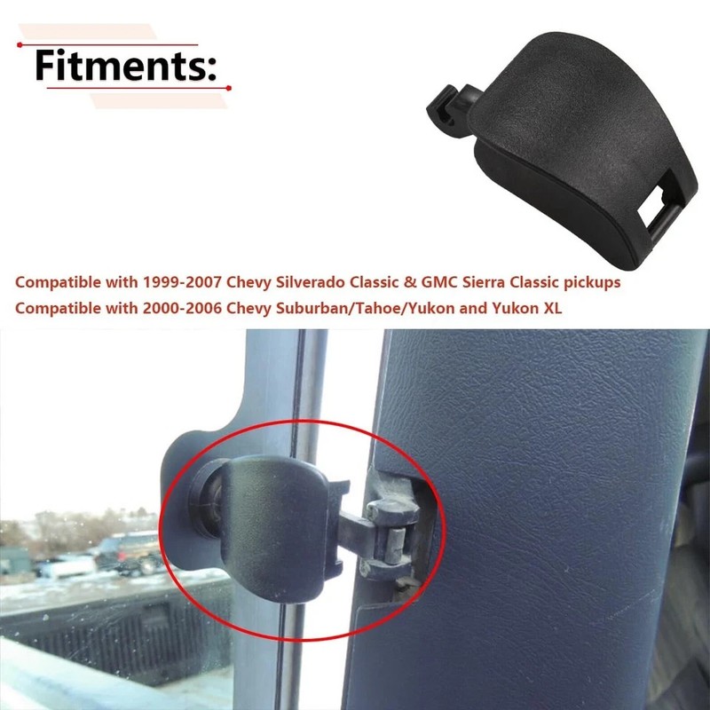 RLB-HILON Extended Cab Rear Vent Window Latch Compatible with Chevy Silverado... gallery
