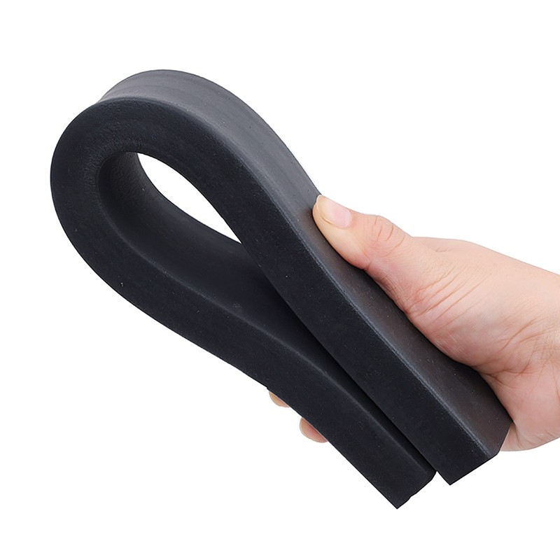 Square Sponge Strip Black EPDM Foam Rubber Gasket Cabinet Door Trim Seal 2-50mm gallery