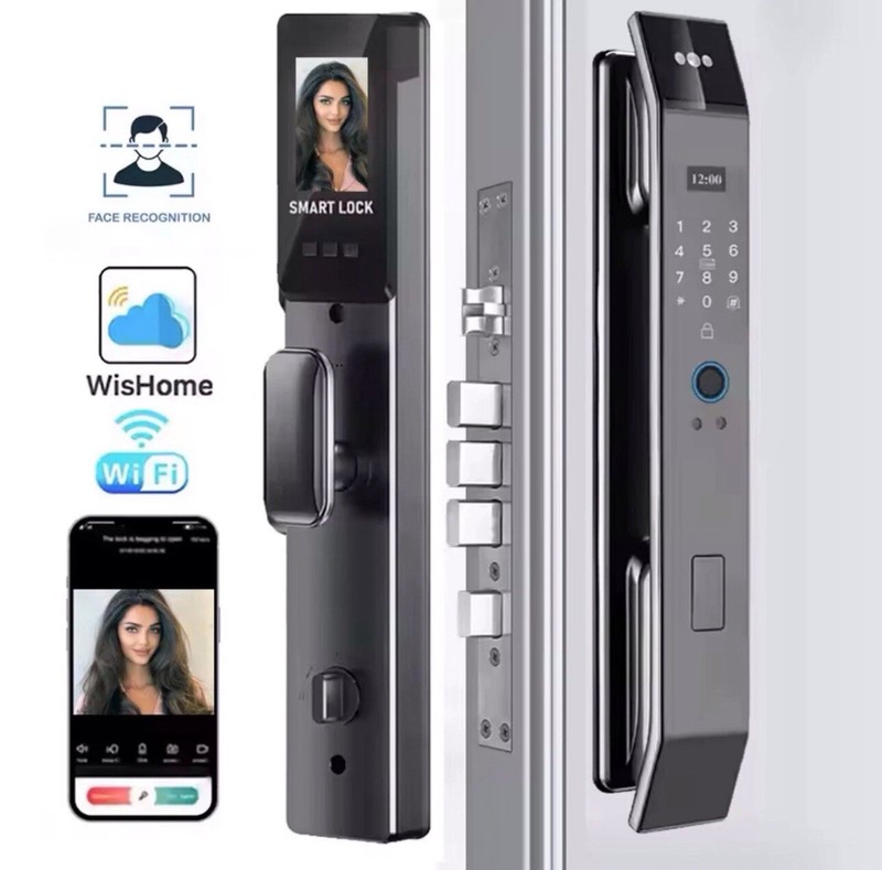 3D Face Recognition Smart Door Lock – Fully Automatic Biometric Fingerprint Lock