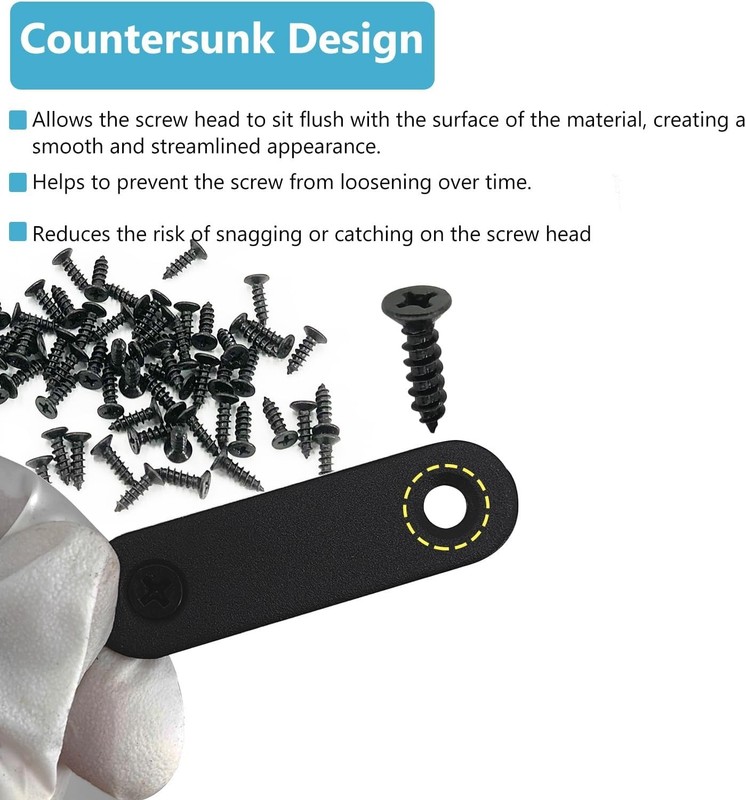 Rust-Resistant Durable Bracket Set - 36mm/46mm/56mm/76mm Installation Ready gallery