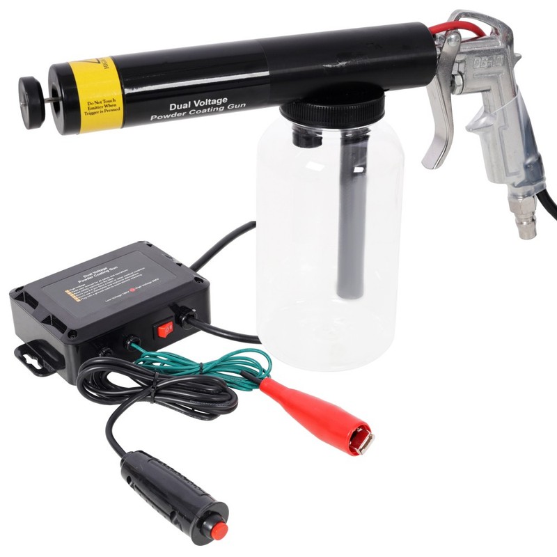 Dual Voltage 15KV25KV Powder Coating Gun System PowderCoating Machine 120V/60HZ
