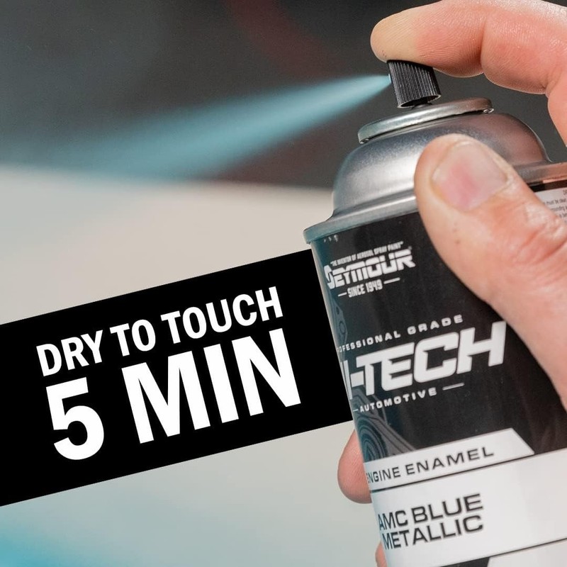 EN-60 Hi-Tech Engine Spray Paint, Alpine Green, 12 oz - Heat Resistant Finish gallery