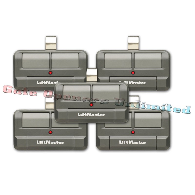 Liftmaster 892LT Remote Control 5-Pack 372LM 972LM Garage Door Opener Clicker