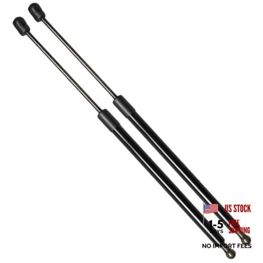 Front Hood Struts Compatible with Toyota Highlander XU70 2020 Classic Black