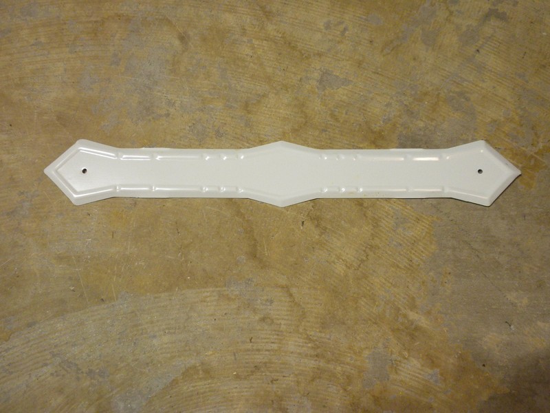 Vintage Never Used White Gutter Downspout Strap Band / 33-209 / 049821330293