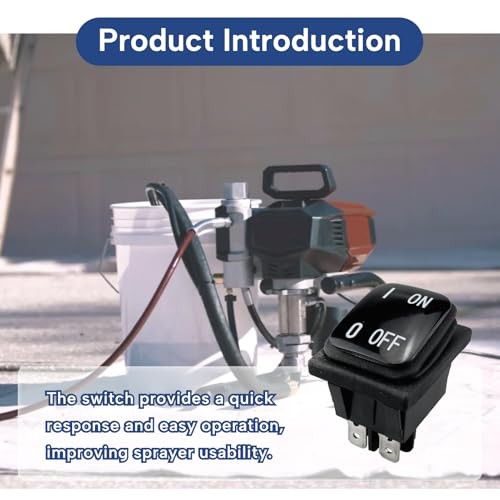 2Pcs 704-380 Rocker Switch Replacement Fit for Titan 440 Electric Airless gallery