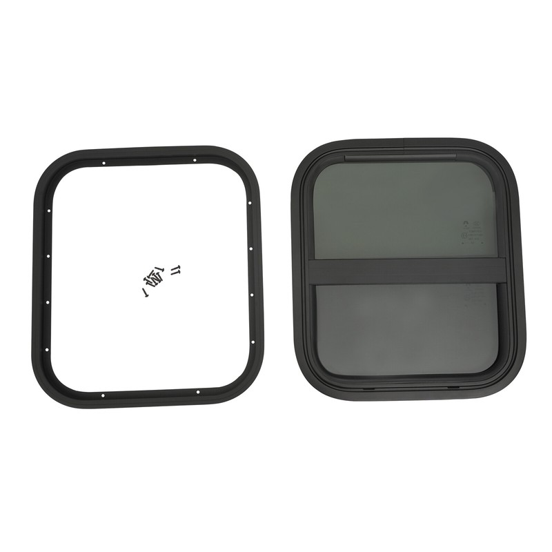 Travel Trailer Window Vertical Sliding RV Glass Replacement Tear Drop Window gallery