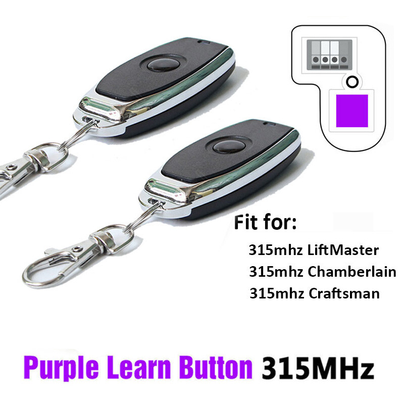 For 371lm Garage Door Remote Control Purple Learn Button Liftmaster 373lm 950d