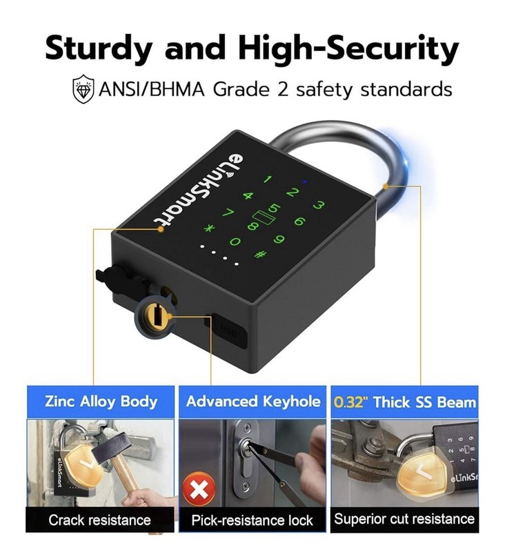 Smart Keyless Entry Mini Drawer Locker Cabinet Lock Fingerprint Access gallery