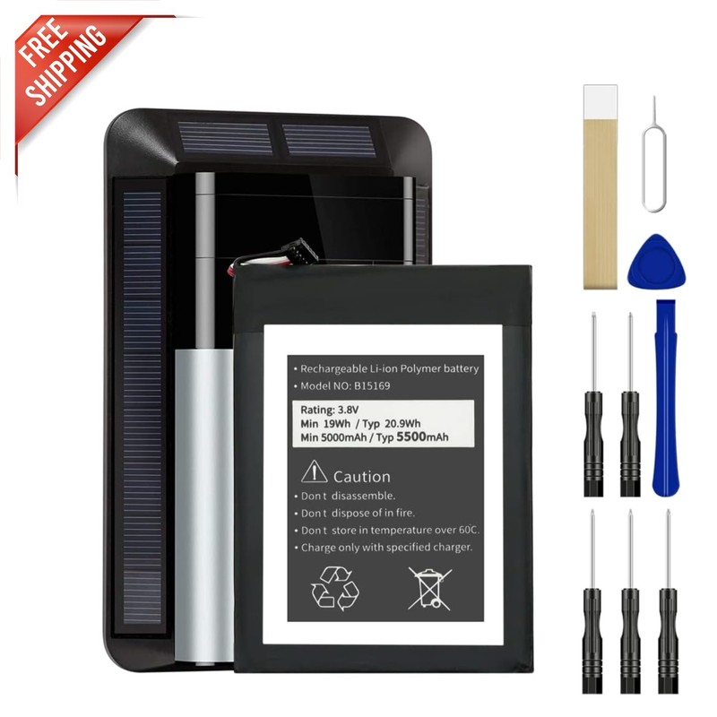 5500mAh 5-PIN Battery Replacement for Ring Video Doorbell 1st Gen – Easy Install