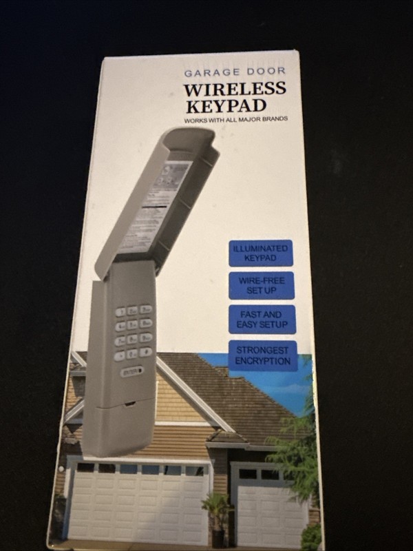 Door Wireless Chamberlain liftMaster Opener Keypad 877MAX Garage