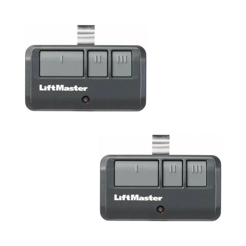 2 Pack 893MAX LiftMaster 3 Button Remote Control Garage Door Opener gallery