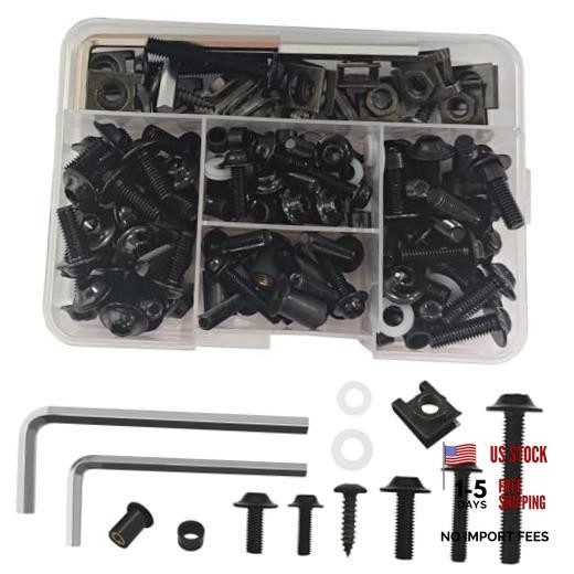 Motorcycle Fairing Bolt Kit Fairing Bolt Kit for GSXR Motorcycle 177 PCS