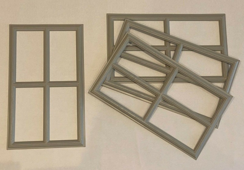 8 Amarr Stockton Grey Replacement Inserts for Short Panel Amarr Garage Doors DIY gallery
