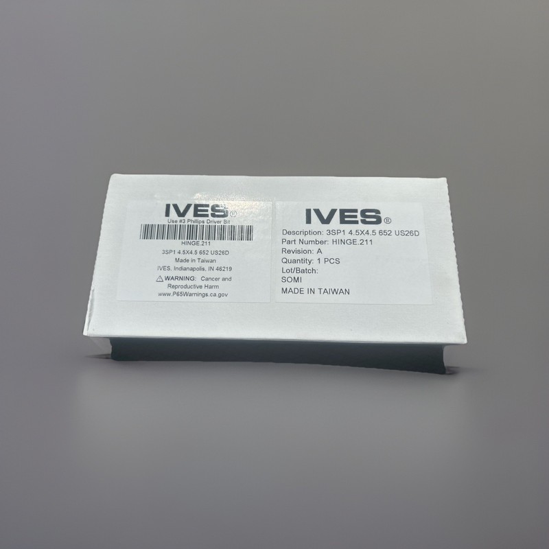 Spring loaded - Ives Hinge 3SP1 4.5X 4.5 652 gallery