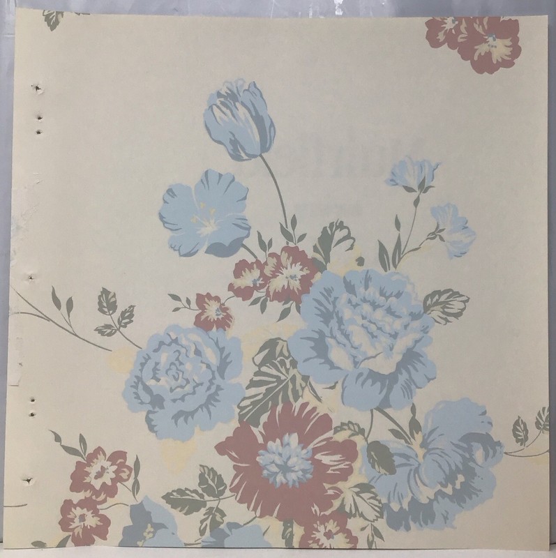 1990s Vintage Wallpaper Sample Muirfield J Ridge Designs Manchester 2173