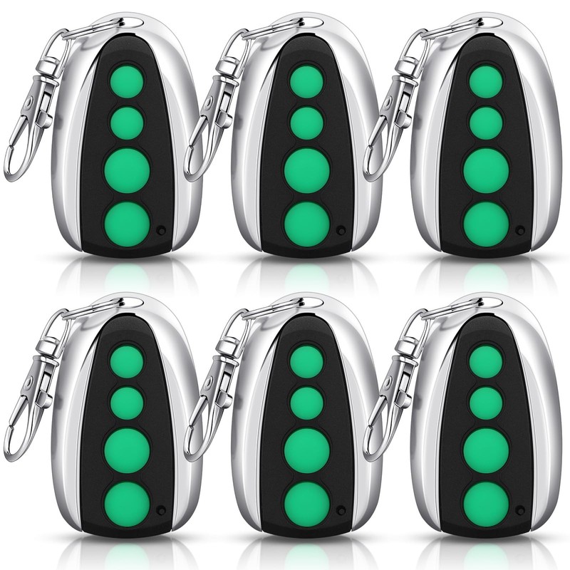 6 Pcs Garage Door Remote Compatible with M12 Garage Opener Transmitter for Au…