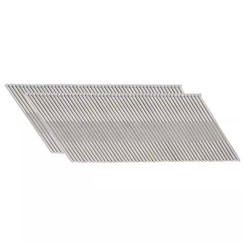 34° 15-Gauge 2 In. Tape Collated Stainless Steel Angled Finish Nails 1,000-Count
