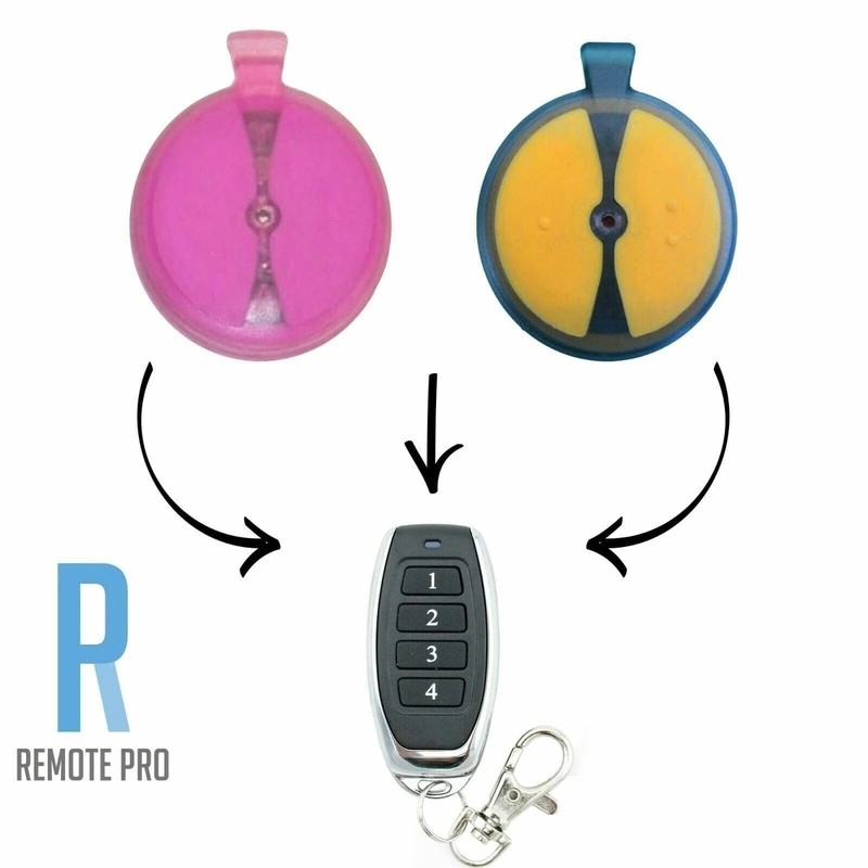 ATA PTX2/PTX5 TrioCode GDO Garage Door Remote Replacement – Batteries Included!