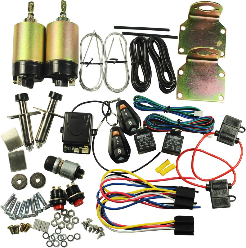 New Shaved Handle Door Popper 2 Door Kit Replacement for 85 Lb with Remote One S
