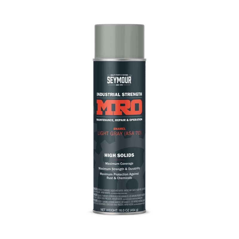 620-1418 Industrial MRO High Solids Spray Paint, Light Machinery Gray 16 Ounc…