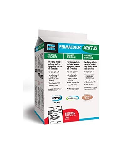 Laticrete PERMACOLOR Select Non-Sanded Grout Base 8 lbs Tile Joint Filler gallery