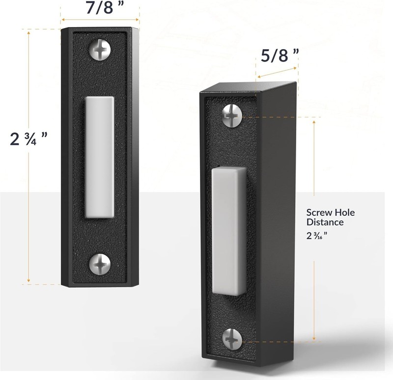 Doorbell Button, Black gallery
