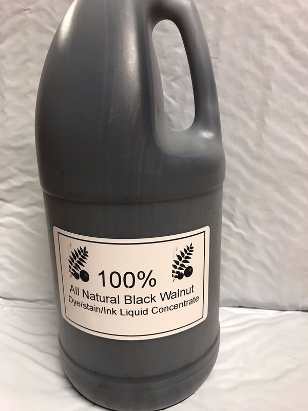 8 Oz.100% ALL NATURAL BLACK WALNUT CONCENTRATE STAIN / DYE / INK
