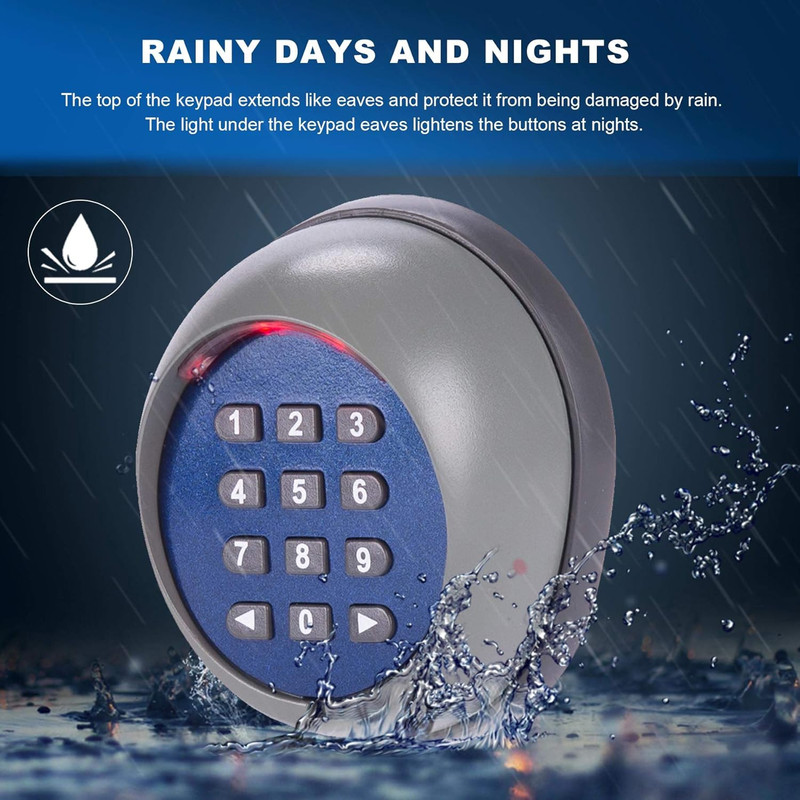 CO-Z Wireless Gate Keypad Remote Control Sliding Gate Opener gallery
