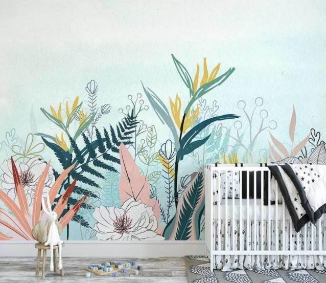 3D Hand Drawn Spring G2331 Wallpaper Wall Murals Removable Self-adhesive Erin gallery