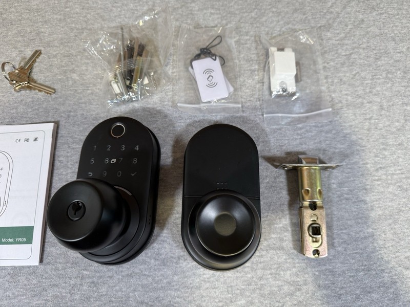 YAMIRI Smart Door Lock - Code, Fingerprint, FOB and Key Entry. Brand New gallery